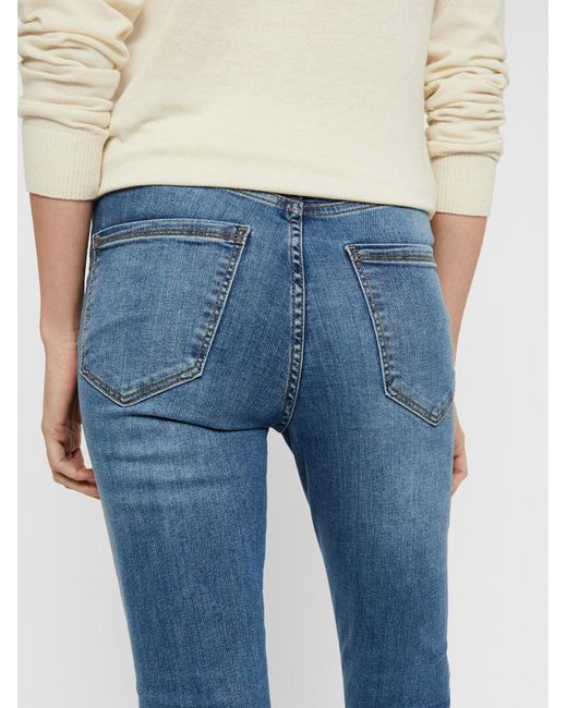 Vero Moda Blue Vmsophia high waist skinny fit jeans