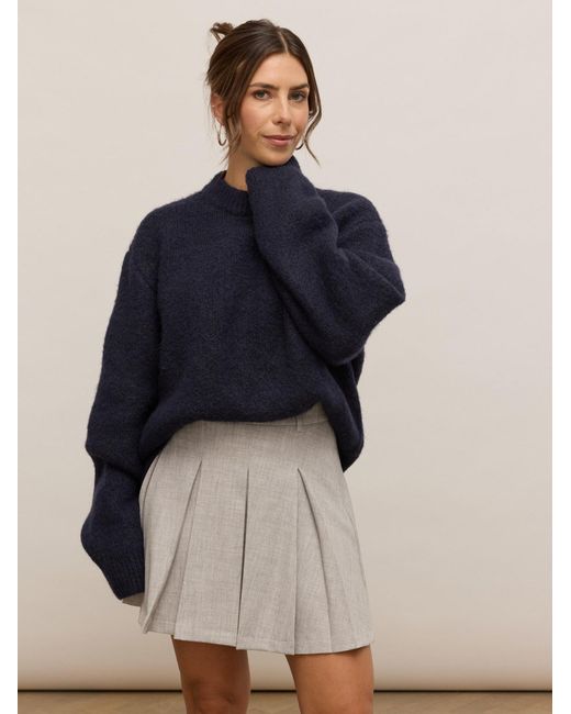 noar studios Blue Strickpullover