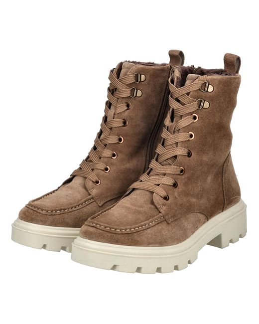 Ara Natural Schnürstiefelette