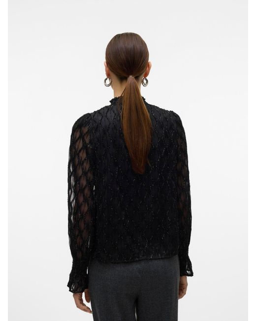 Vero Moda Black Bluse 'Nolita'