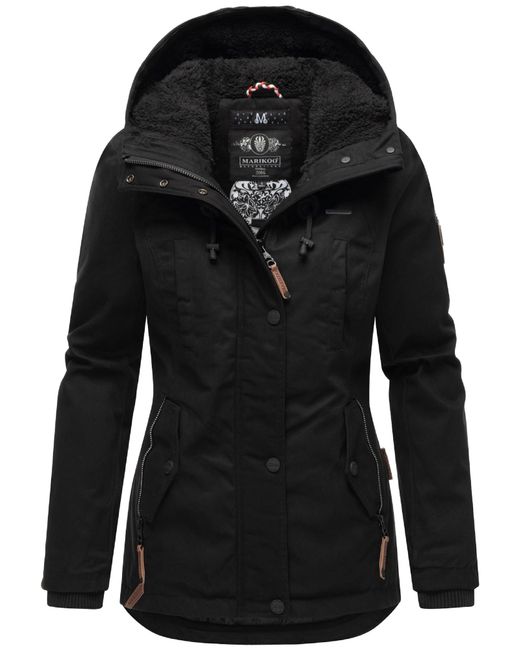 Marikoo Black Winterjacke 'Bikoo'