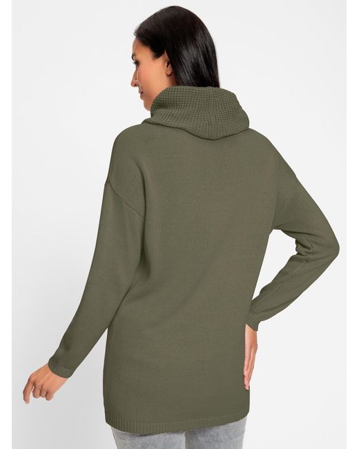 heine Green Pullover