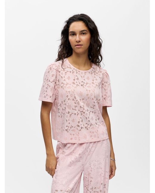 Object Pink Bluse Objbianca