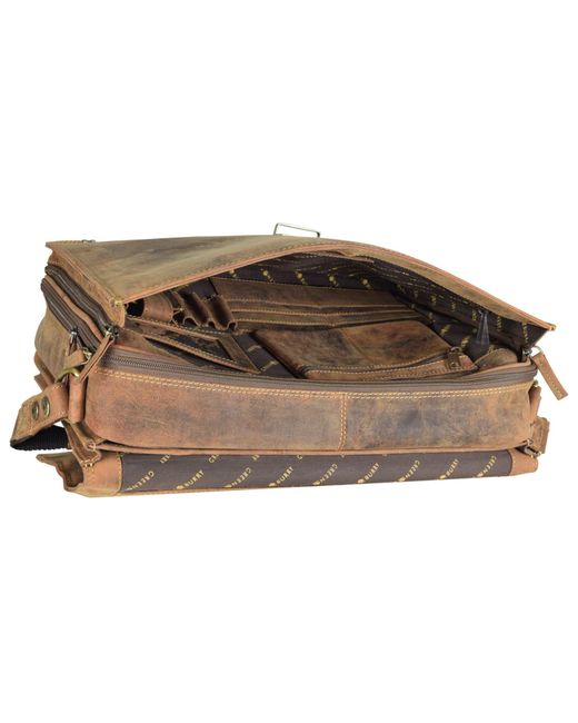 Greenburry Brown Aktentasche
