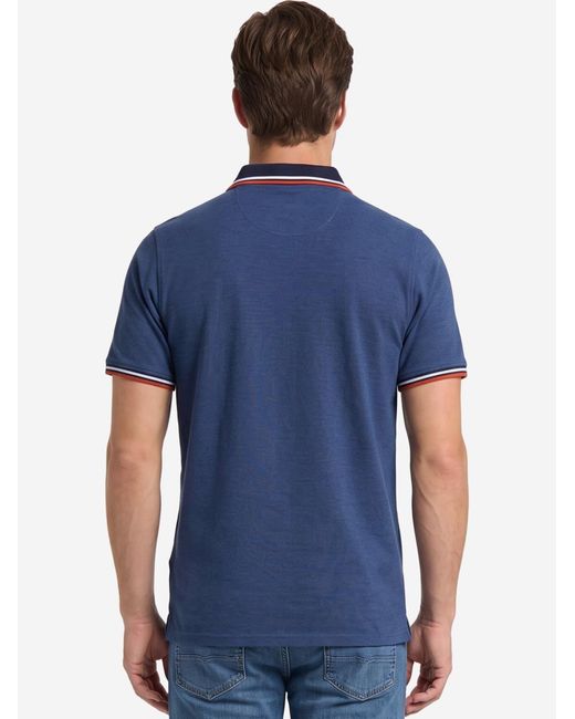 Redmond Shirt Basic in Blue für Herren