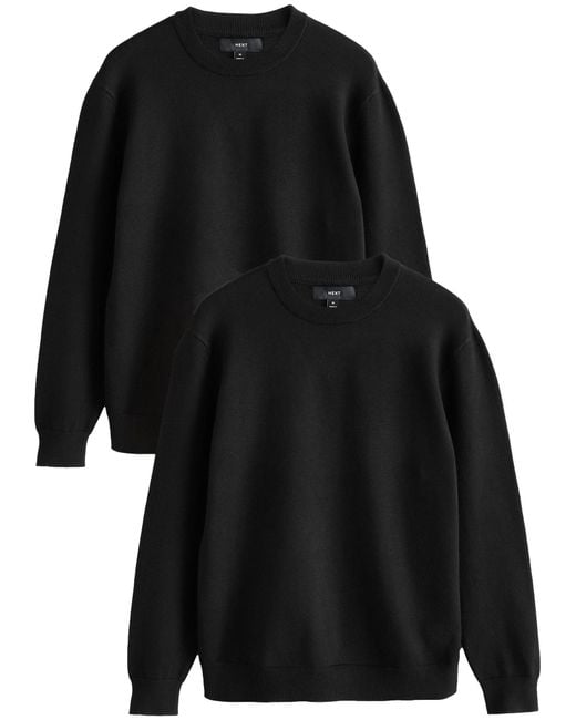 Next Pullover in Black für Herren