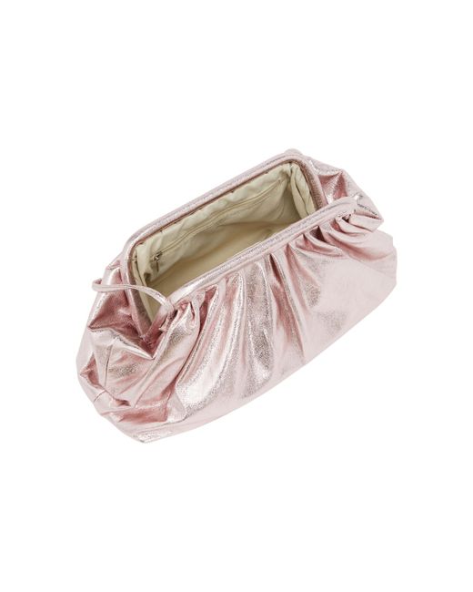 faina Pink Clutch