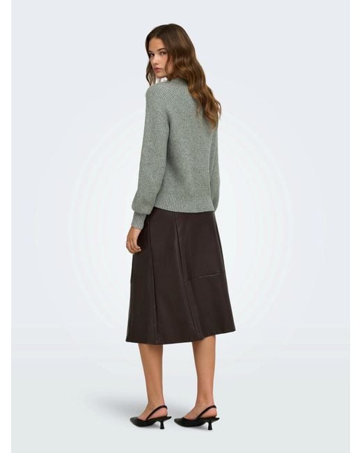 ONLY Gray Pullover Onlida