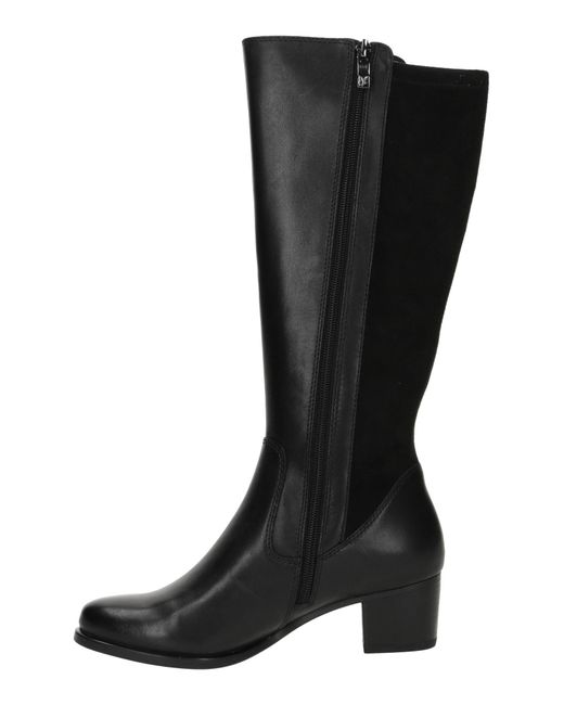 Caprice Black Stiefel