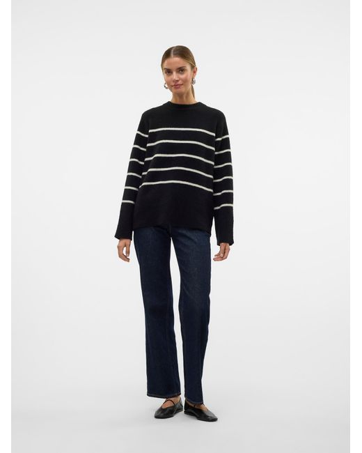 Vero Moda Black Pullover 'Flawless'