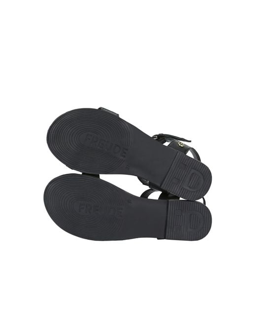 FREUDE Black Sandale Alea