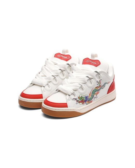 Ed Hardy White Sneaker