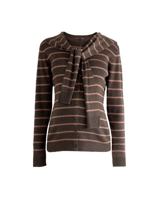 Next Brown Strickjacke