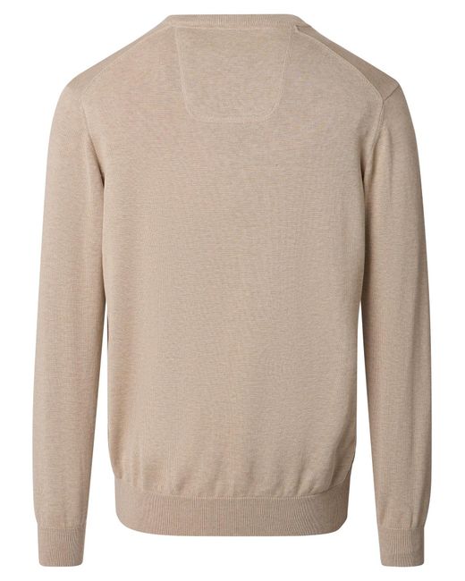 CASA MODA Pullover Basic in Natural für Herren
