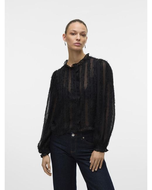 Vero Moda Black Bluse 'Alou'