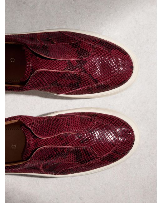 Next Red Slip On