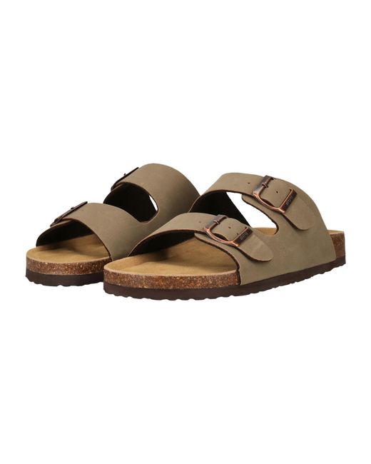 Nous Pantolette in Brown für Herren