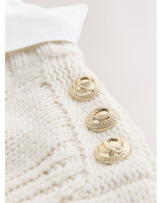 Next White Pullover