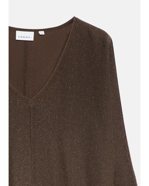 Comma, Brown Strickpullover