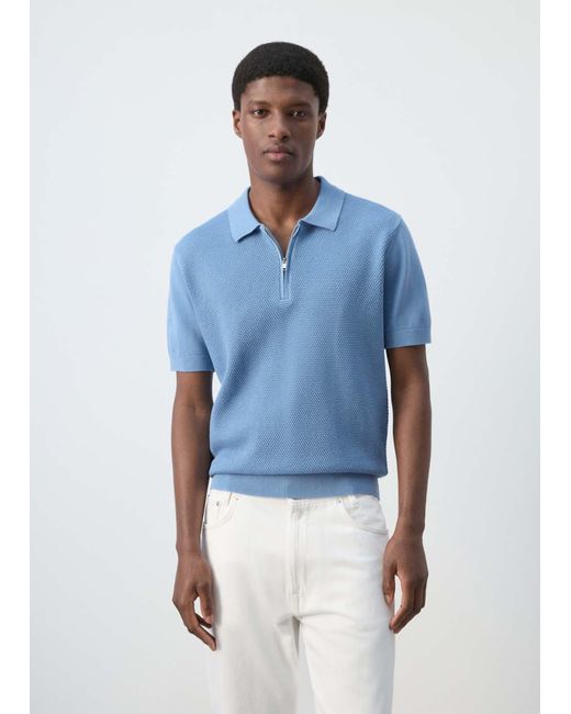 Mango Pullover Canario in Blue für Herren