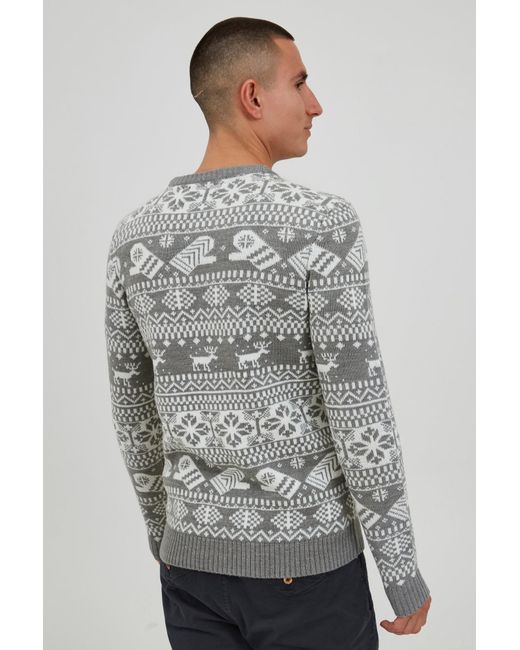11 Project Strickpullover uwe in Gray für Herren