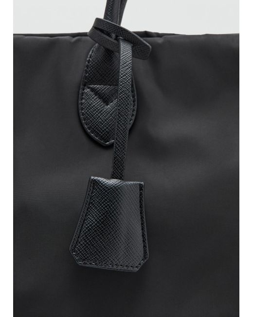 Mango Black Reisetasche Sonia