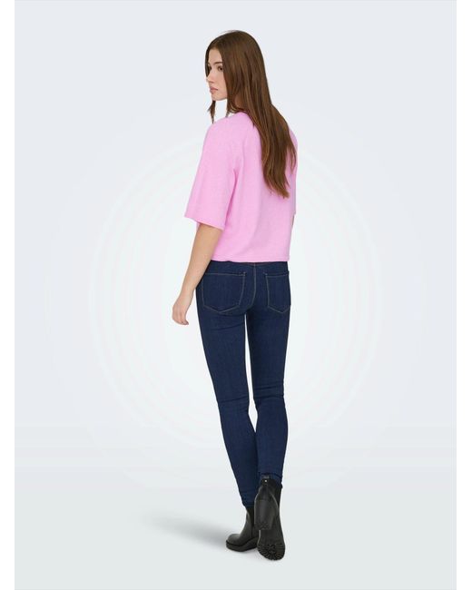 ONLY Pink Pullover Onlloyal