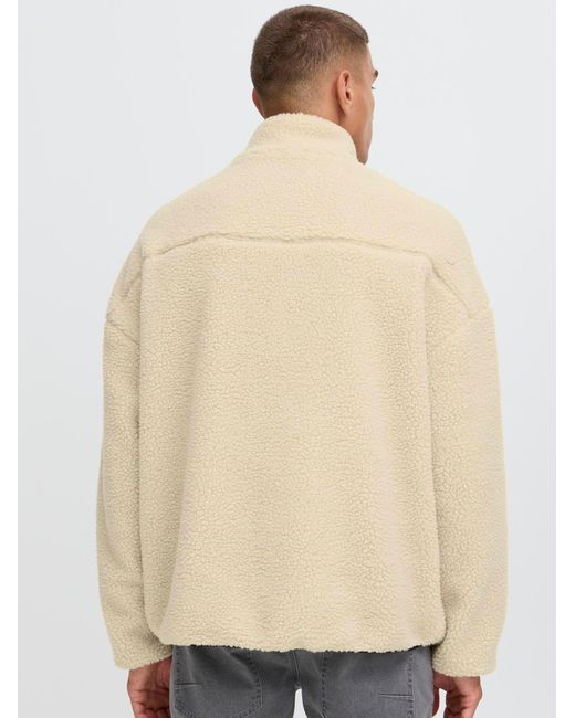 Solid Fleecejacke Walther in Natural für Herren