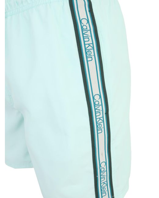 Calvin Klein Badeshorts Drawstring in Blue für Herren