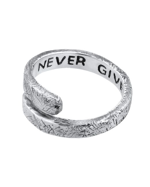 Haze & Glory Ring in Metallic für Herren