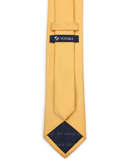 Suitable Krawatte in Yellow für Herren