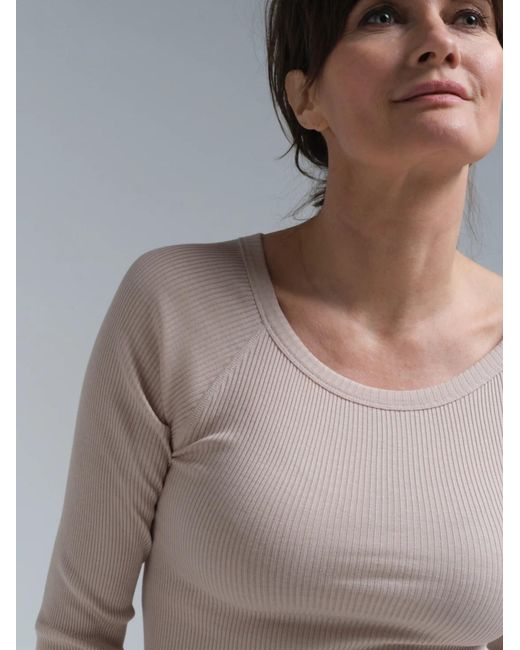 Seamless Basic Natural Pullover