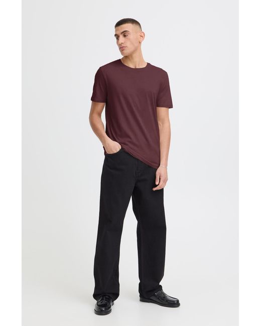 Solid Shirt Rock in Purple für Herren