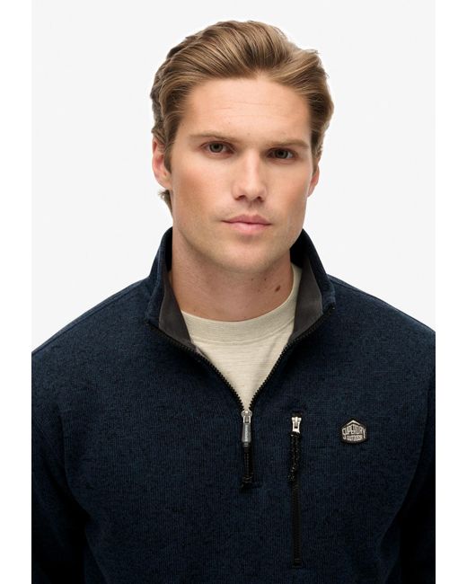 Superdry & Co Pullover Storm in Blue für Herren