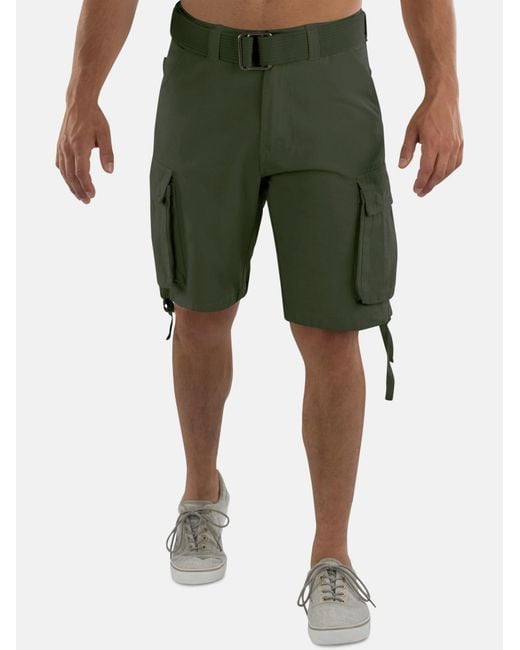 normani Outdoorshorts Kalahari in Green für Herren