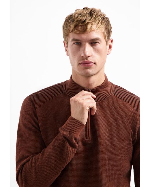 No Excess Pullover in Brown für Herren