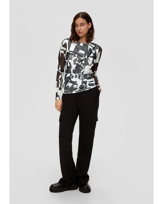QS Black Bluse