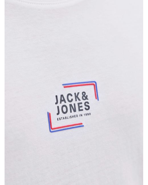 Jack & Jones T-Shirt in White für Herren