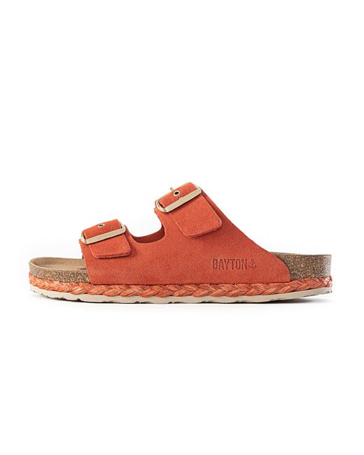 Bayton Red Pantolette 'Atlas'