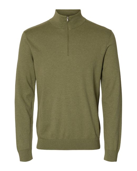 SELECTED Pullover Slhberg in Green für Herren