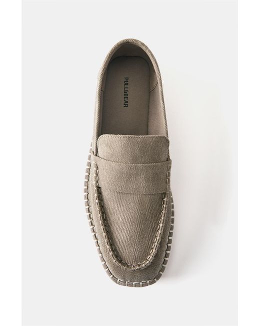 Pull&Bear Espadrilles in Gray für Herren
