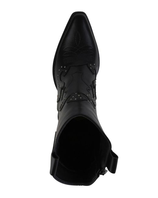 VAN HILL Black Cowboystiefel 'Serenity'