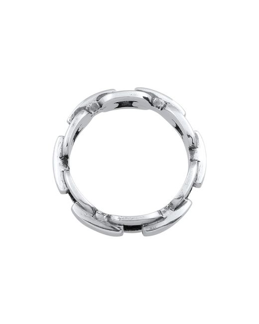 Kuzzoi Ring in Metallic für Herren