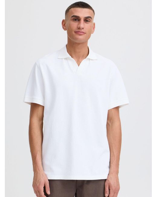 Solid Poloshirt Sdbetova in White für Herren