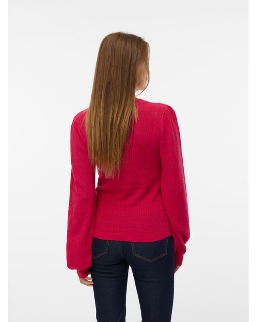 Vero Moda Red Pullover