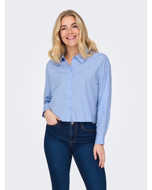 ONLY Blue Bluse