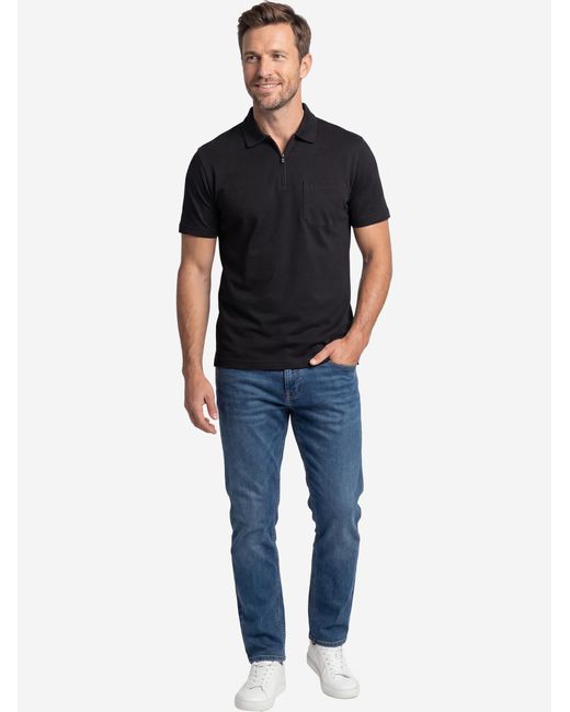 RAGMAN Shirt Basic in Black für Herren