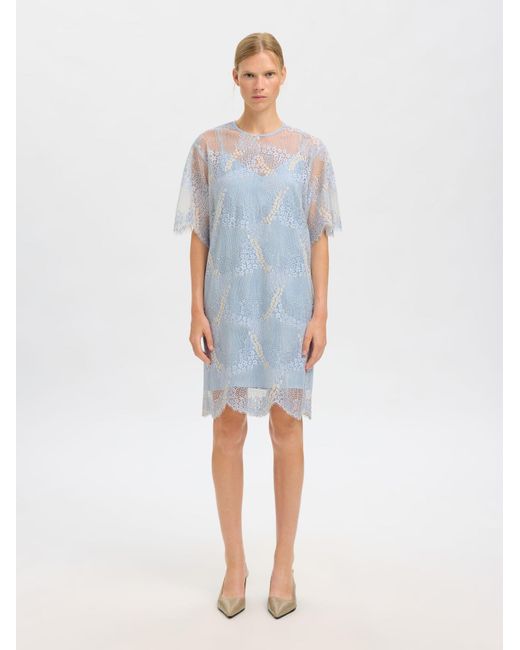 SELECTED Blue Kleid