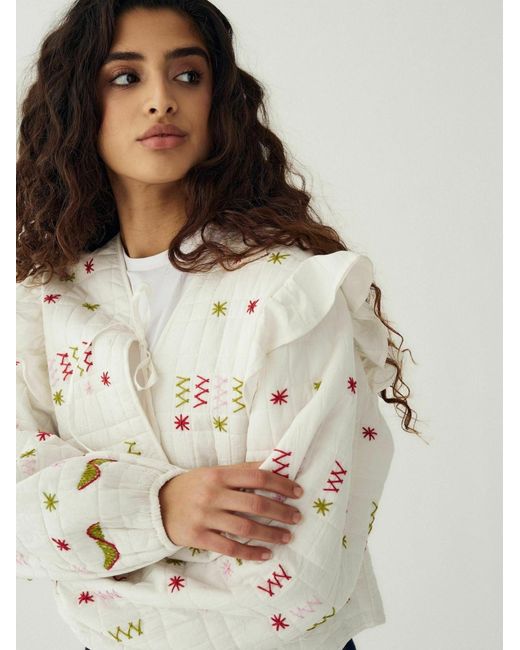 Noella White Jacket Skye