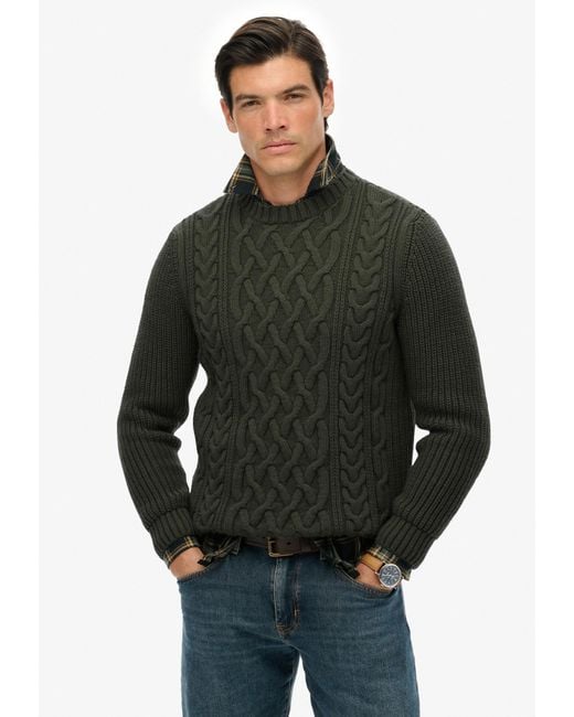 Superdry & Co Pullover in Green für Herren